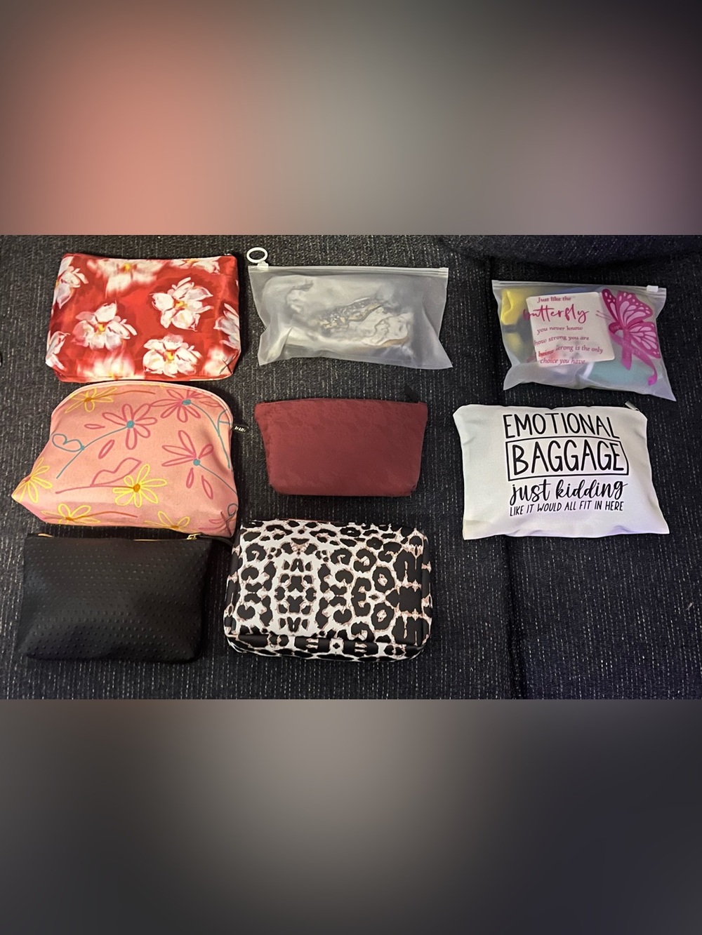 Small Mystery Cosmetic Bags